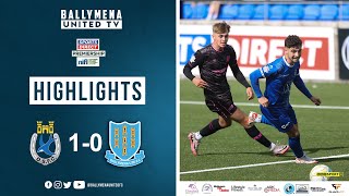 Match Highlights I Dungannon Swifts 10 Ballymena United [upl. by Ruhl]