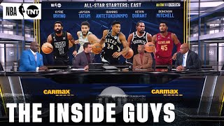 2023 NBA AllStar Eastern Conference Starters Revealed  NBA on TNT [upl. by Ynneb177]