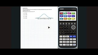 QCAA Mathematics Methods  Paper 2  External Assessment  Technology Active – Q110  Section 1 [upl. by Kariv]