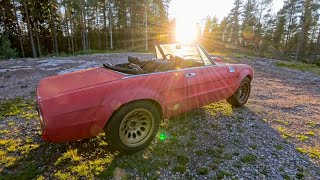 Autumn drive Busso Alfa Spider w six dellortos [upl. by Ygiaf]