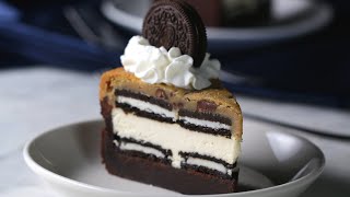 5Layer Brownie Cookie Cheesecake [upl. by Odette]