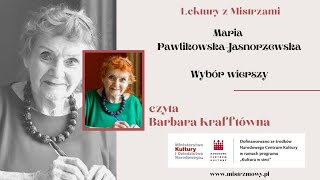 Maria PawlikowskaJasnorzewska  Wybór wierszy  czyta Barbara Krafftówna [upl. by Brandi580]