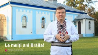 Mesajul de felicitare al primarului Ilie Leahu cu ocazia „Hramului satului Brăila” [upl. by Olegna]