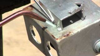 aluminum brazing soldering using alumiweld welding rods [upl. by Elliott]