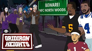 NFC North Monsters Terrorize Dak and Other QBs  Gridiron Heights  S9 E9 [upl. by Selrahc]