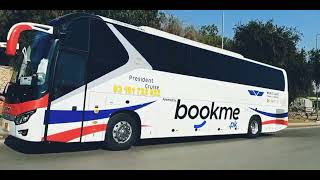 RoadMaster Kinglong Bus president cruise [upl. by Eihs567]