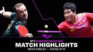 FULL MATCH  Simon Gauzy vs Liang Jingkun  MS R16  WTTMacao 2024 [upl. by Zysk563]