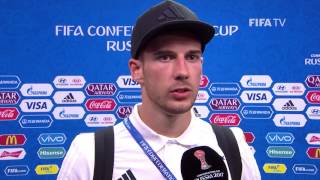 Leon Goretzka PostMatch Interview  Match 4 Australia v Germany  FIFA Confederations Cup 2017 [upl. by Filide761]