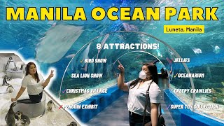 Manila Ocean Park 2022  Luneta Manila  8 Attractions  Penguin Feeding  Schedule  Entrance Fee [upl. by Polinski484]