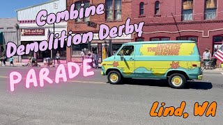 Combine Demolition Derby Parade [upl. by Olwena]