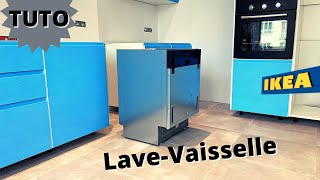 Comment monter une cuisine IKEA EP9 LE LAVEVAISSELLE ENCASTRABLE [upl. by Biondo]