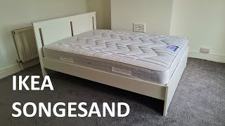 How to assemble IKEA SONGESAND bed frame [upl. by Ylyl]