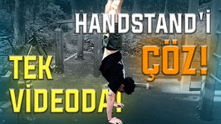 TEK VİDEO İLE HANDSTAND MANTIĞINI ÇÖZ [upl. by Appolonia]