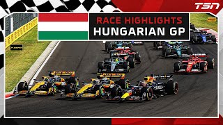 F1 RACE HIGHLIGHTS Hungarian Grand Prix [upl. by Sloan]