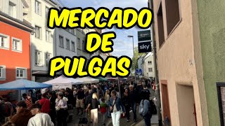 Mercado de PULGAS entre ALEMANIA Y SUIZA 2024 latinosenalemania [upl. by Thgiled]