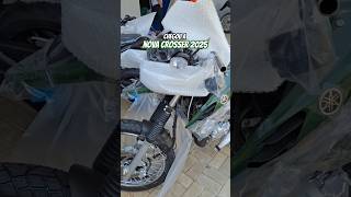 CHEGOU Nova Crosser 150 2025 verde nandoangelo motovlog yamaha crosser [upl. by Ong]