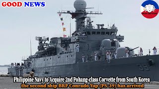 phillipine navy get 2nd pohang class from south korea [upl. by Newhall]