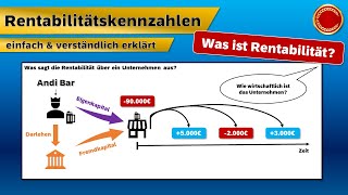 Rentabilität  👨🏼‍🎓 EINFACH ERKLÄRT 👩🏼‍🎓 [upl. by Carthy]