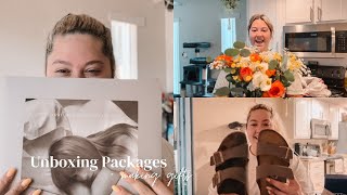 Unboxing packages  gift prep [upl. by Lucila]