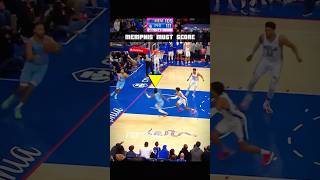 PART 1  Grizzlies vs 76ers Thrilling Ending 🍿 nba shorts [upl. by Trakas]