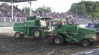 COMBINE DERBY heat 1  Wright County Fair [upl. by Hazard]