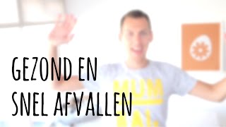 Gezond en snel een paar kilo afvallen  5 tips [upl. by Nnav91]