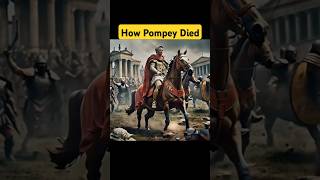 How Pompey Died history juliuscaesar rome pompey [upl. by Norramic]