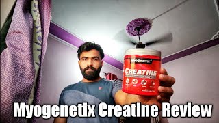 Myogenetix Creatine Review  Myogenetix Creatine Monohydrate Review 2022 [upl. by Claudio]