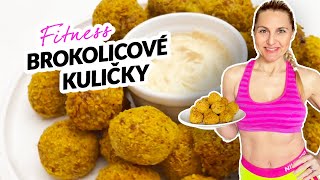 FITNESS BROKOLICOVÉ KULIČKY 💚 zdravý recept do horkovzdušné fritézy nejen na hubnutí [upl. by Bearnard]