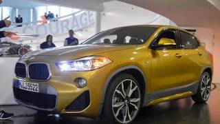 BMW X2 2018 spotted in Galvanic Gold [upl. by Newob]