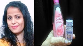 Want Glowing Skin Get Glowing Skin From Glycerin amp Rose Water Amazing Remedy [upl. by Wolfy]