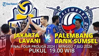 🔴 LIVE SCORE  JAKARTA LAVANI VS PALEMBANG BANK SUMSEL BABEL  FINAL FOUR PROLIGA 2024 [upl. by Kcered426]