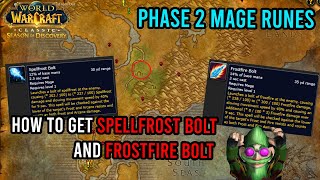 How To Get Spellfrost Bolt and Frostfire Bolt  Mage Phase 2 Rune Guide  KallTorak Living Flame NA [upl. by Gavrah]