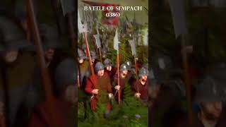 AUSTRIAN CHARGE  BATTLE of SEMPACH  1386 AD [upl. by Harle]