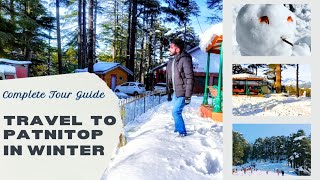 Best Time to Visit Patnitop For Snowfall  Patnitop Hill Station  Patnitop Tour Guide [upl. by Mareld]