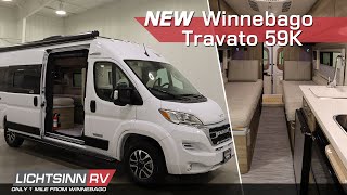 LichtsinnRVcom  New Winnebago Travato 59K  Class B Gas Motorhome [upl. by Ysak]