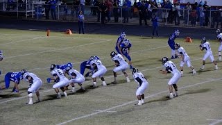 Muleshoe Mules vs Childress Bobcats Football October 24 2014 [upl. by Aloin]