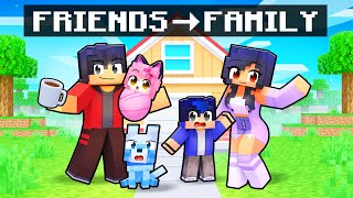 Turning my FRIENDS into a FAMILY in Minecraft [upl. by Saber963]