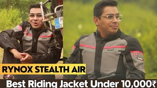 My New Rynox Stealth Air  Best Riding Jacket in India  currently under 10000₹ 🔥 [upl. by Hekking]