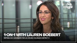 The race for Colorados District 4 1on1 with Republican Lauren Boebert [upl. by Malinda471]