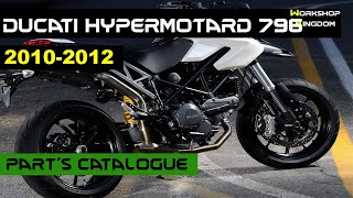 DUCATI HYPERMOTARD 796 20102012 Parts Catalogue Manual  ENGLISH  Download PDF [upl. by Libbna]