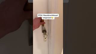 ￼ Haustürschlüssel vergessen 👍🏻🫣🤔haus electrician electric ￼ [upl. by Uohk]