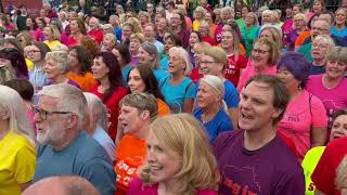 Sing in the City at Edinburgh Festival Fringe part of Motown Medley Inclusive choirs Join a choir [upl. by Liam304]