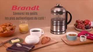 Cafetière à piston Brandt – CAF100PX [upl. by Georgia492]