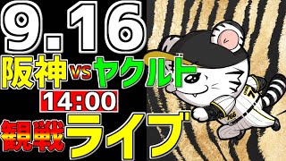 【 阪神公式戦LIVE 】 916 阪神タイガース 対 東京ヤクルトスワローズ プロ野球一球実況で一緒にみんなで応援ライブ 全試合無料ライブ配信 阪神ライブ ＃とらほー ライブ 大竹耕太郎 [upl. by Nylasoj]