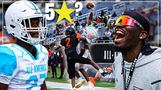 We MIGHT Have Found A Future 5 Star UNDER ARMOUR 8TH GRADE ALLAMERICA GAME [upl. by Adnyleb]