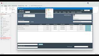 Inventory Management System in Access VBA Highlight for next tutorial [upl. by Viddah171]