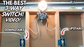 How To Wire A 3Way Switch System Explained 2022  Video For Beginners DIY Step By Step Tutorial [upl. by Ardnahs614]