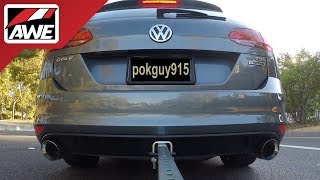 AWEintheWild VW Mk775 Golf AlltrackGSW 4MOTION  Track Edition Exhaust [upl. by Bora620]