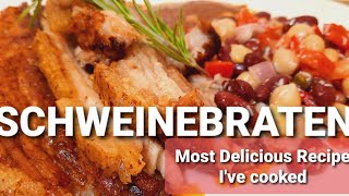 Schweinebraten  Bavarian Pork Roast  COOK WITH GABBY [upl. by Joanne]